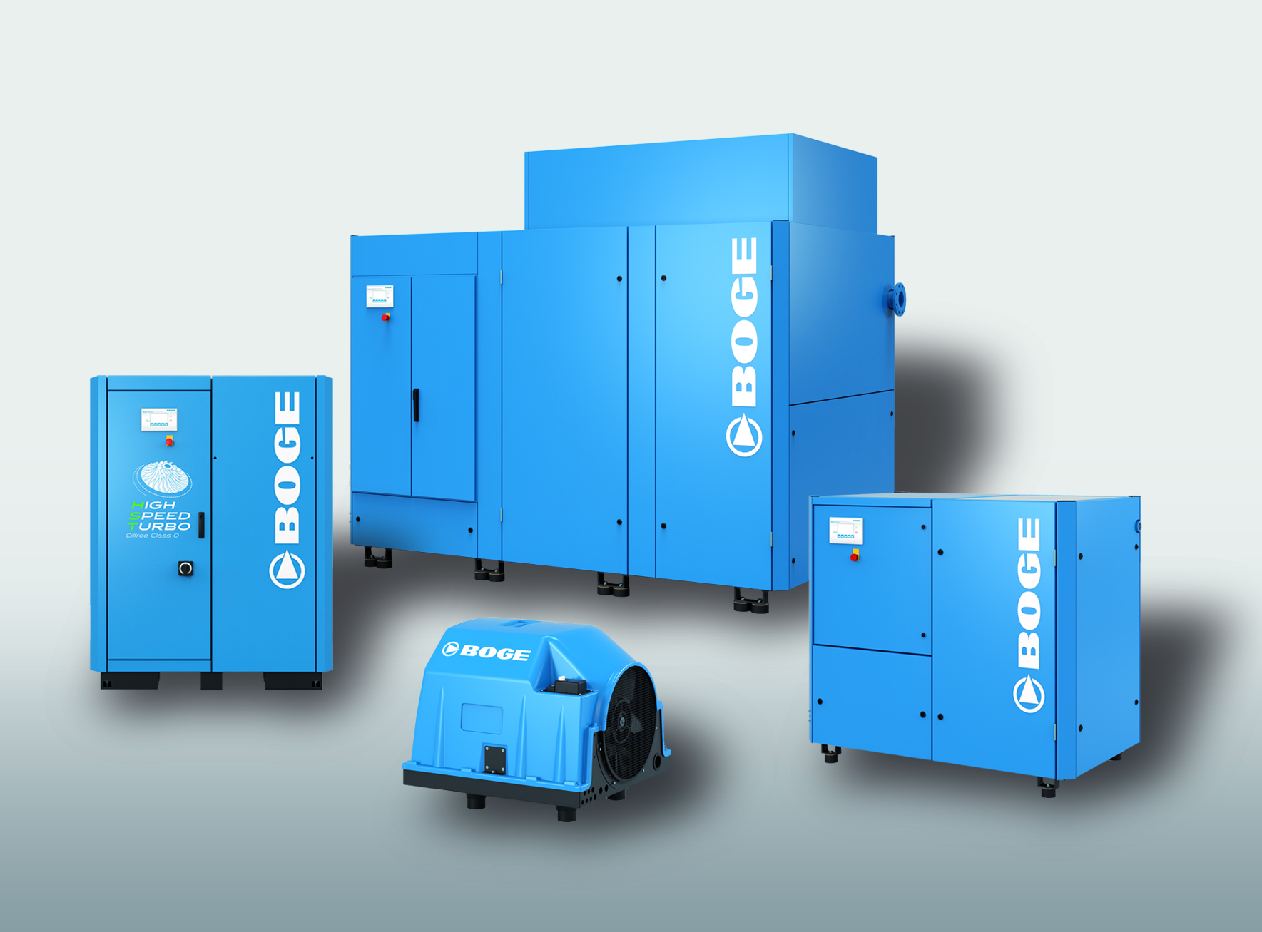 Comércio Máquinas Aire comprimido medicinal BOGE